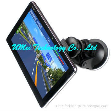 7 inch Car DVR GPS with FM,AV,Bluetooth,DVR functions,DDR128